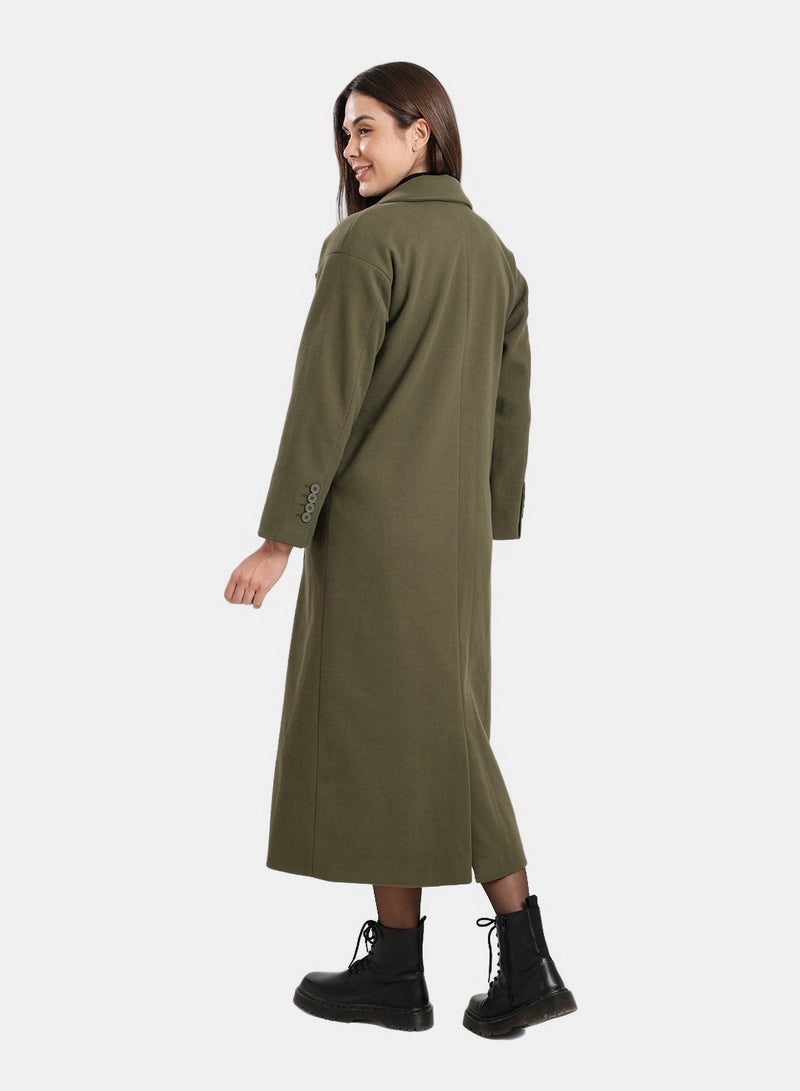 Clue Midi Coat With Notch Collar - Image 4